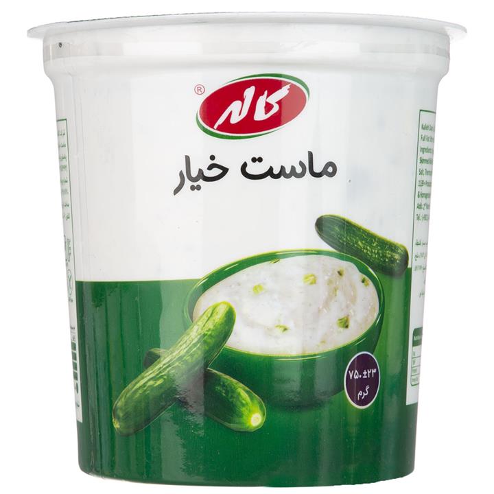 ماست خیار کاله مقدار 750 گرم Kaleh Cucumber Yoghurt 750gr